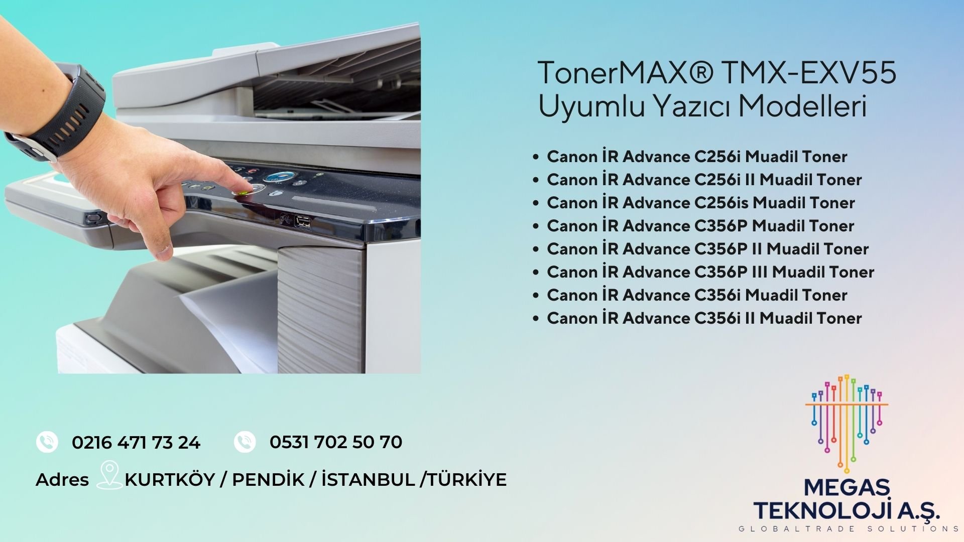 TonerMAX® TMX-55 MUADİL TONER