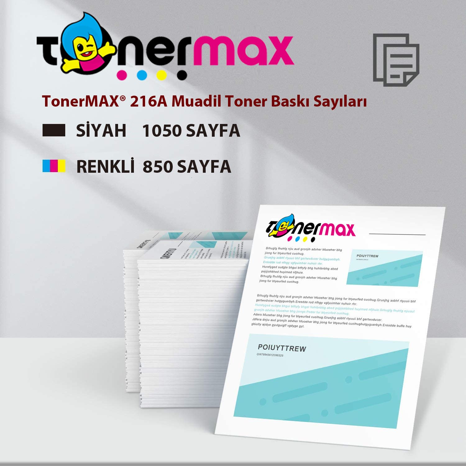 TonerMAX® 216A (W2410A) Siyah Muadil Toner 
